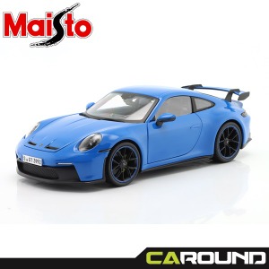 마이스토 1:18 포르쉐 911 (992) GT3 - 샤크 블루