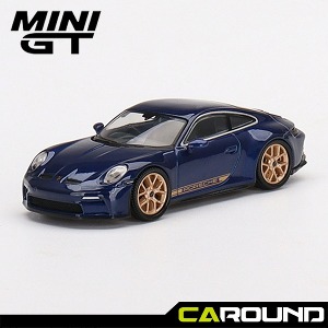 미니지티(405) 1:64 포르쉐 911(992) GT3 투어링 - 젠티안 블루 메탈릭