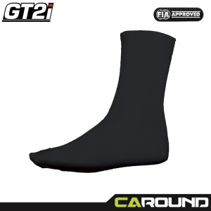 GT2i 레이싱 방염 양말 - 블랙 (FIA 8858-2018 인증)